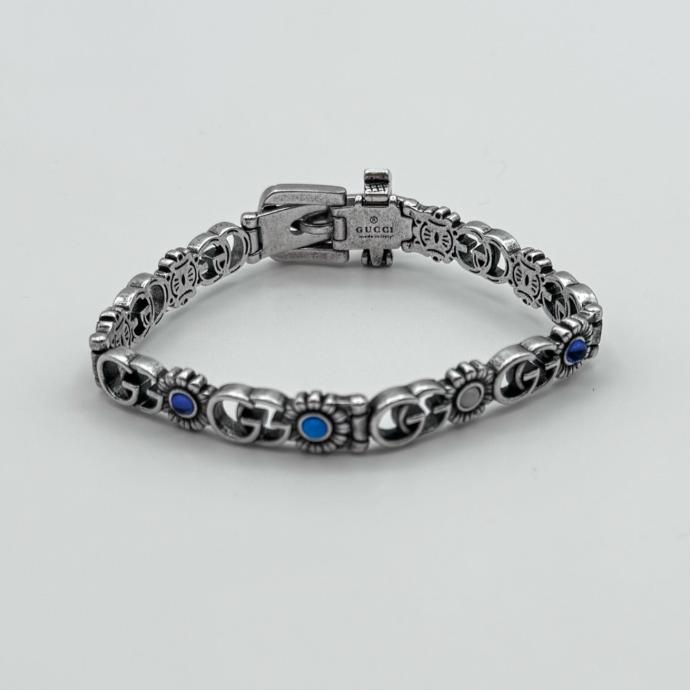 GUCCI - Silver Turquoise Bracelete R1.339